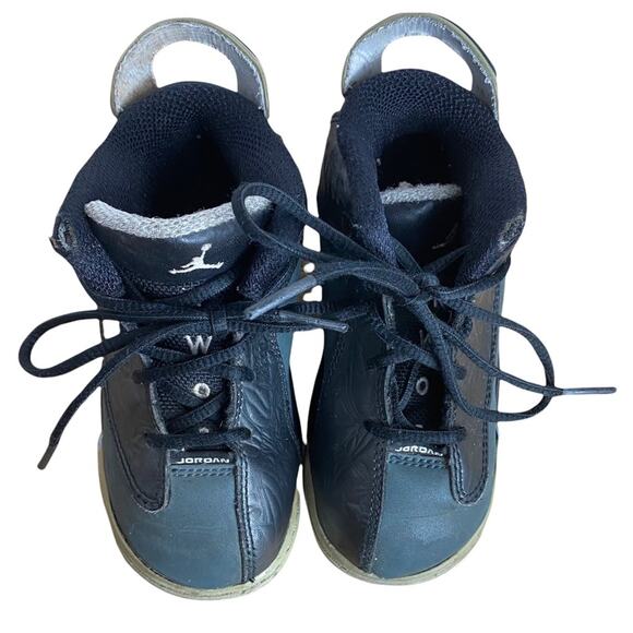 Jordan Dub Zero BT Toddler Size 8 Black Gray - Picture 3 of 8